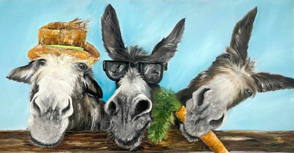 The Three wise Donkeys