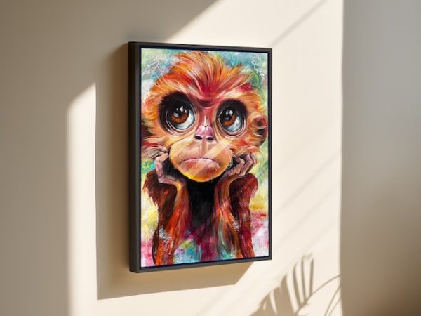 ORIN_FRAMED CANVAS _ART BY SAMANTHA BIDDLE