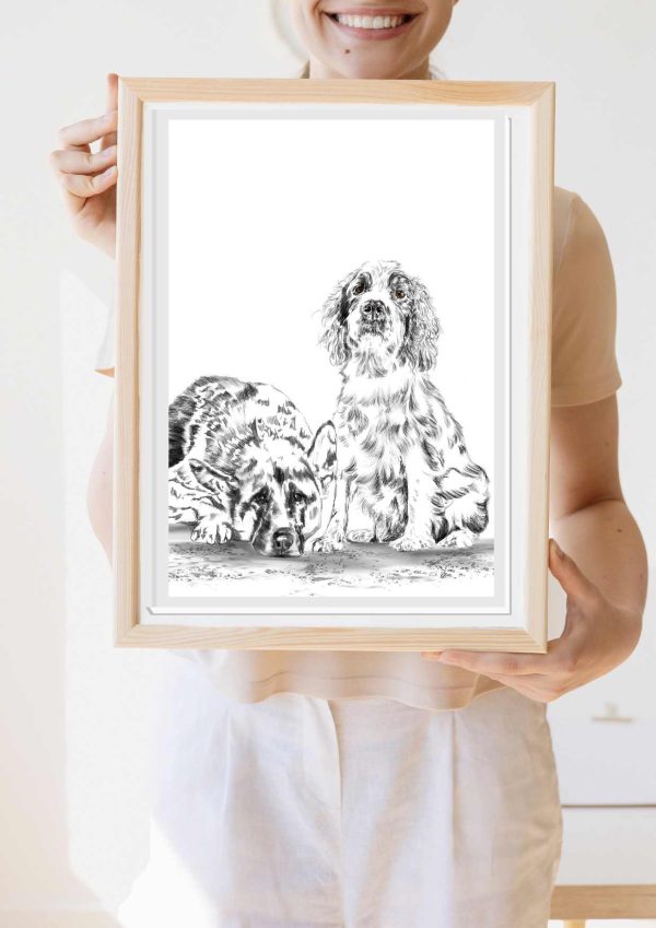 Quick Paw Portraits – Custom Pet Sketch - Image 6