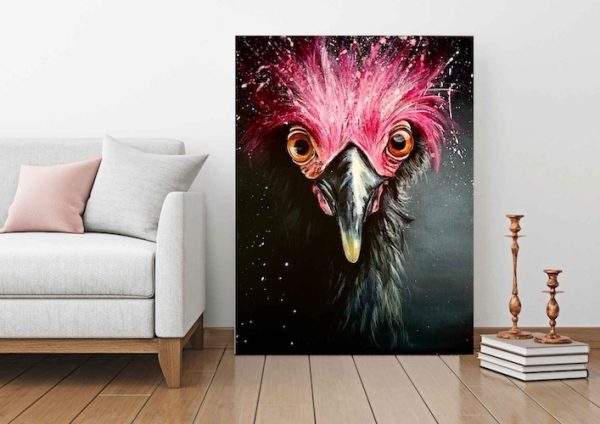 Ziggy Flarequill – Ambassador of Oddities and Feathered Philosophy (Original Artwork) - Image 3