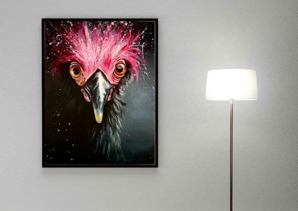 Ziggy Flarequill – Ambassador of Oddities and Feathered Philosophy (Original Artwork) - Image 2