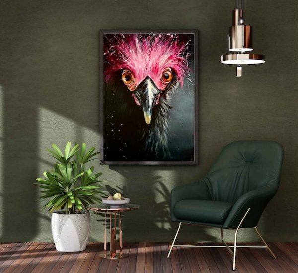 Ziggy Flarequill – Ambassador of Oddities and Feathered Philosophy (Original Artwork) - Image 5