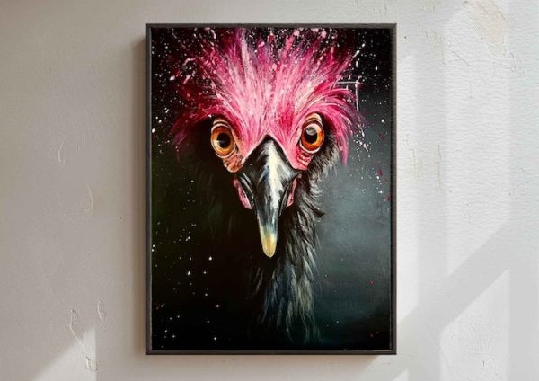 Ziggy Flarequill – Ambassador of Oddities and Feathered Philosophy (Original Artwork) - Image 4